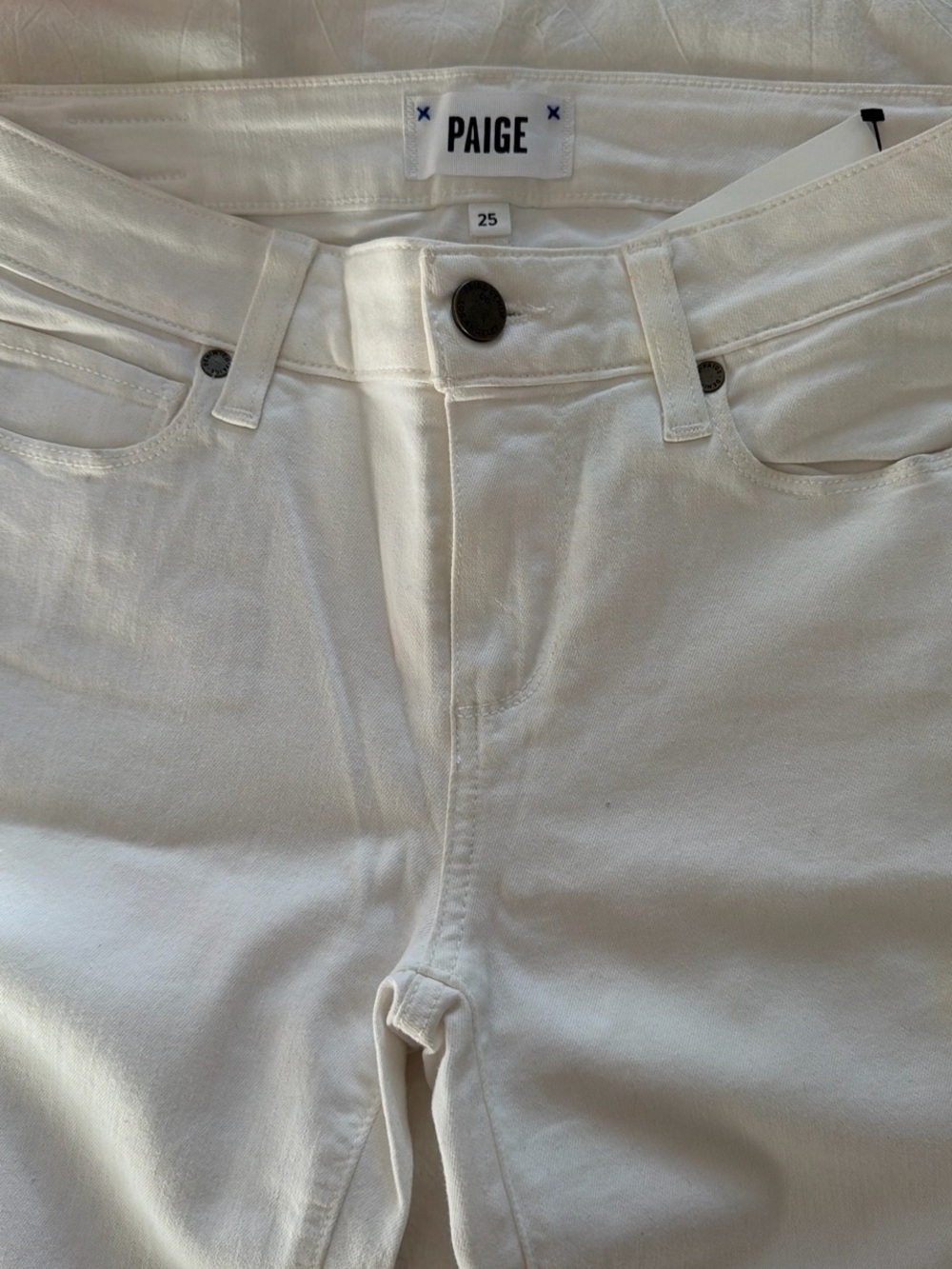 PAIGE White skinny Jeans - Clean White Denim